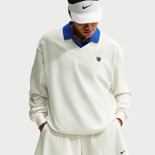 Zdjęcie produktu Bluza damska do golfa z dzianiny Dri-FIT Nike Fairway Fresh - Biel