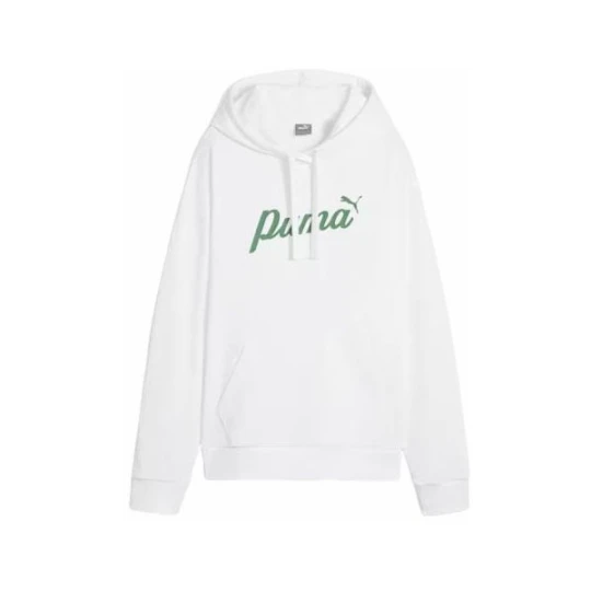 Zdjęcie produktu Bluza damska Ess+ Script Hoodie Puma Biały