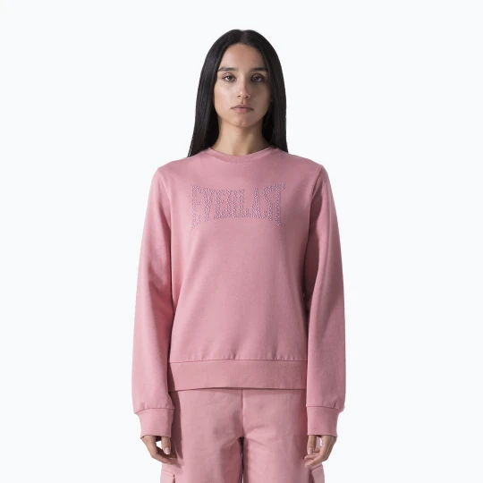 Zdjęcie produktu Bluza damska Everlast Leisure Crewneck mauve Fioletowy