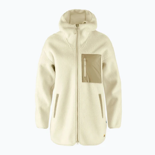 Zdjęcie produktu Bluza damska Fjällräven Vardag Pile Fleece Long chalk white