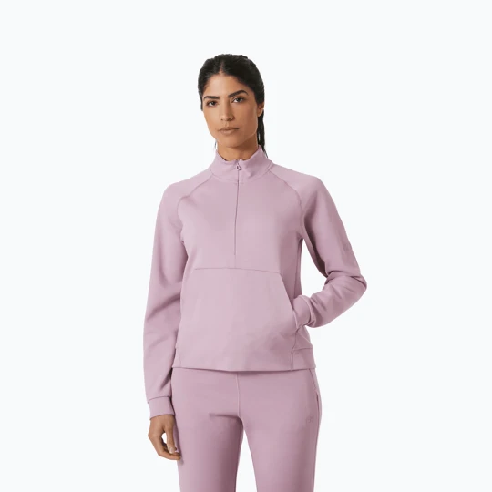 Zdjęcie produktu Bluza damska Helly Hansen HP Tech Sweat Half Zip purple clay Różowy