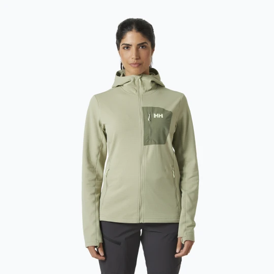 Zdjęcie produktu Bluza damska Helly Hansen Versalite Hooded Fleece light lav Zielony