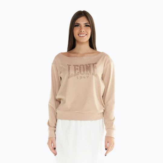 Zdjęcie produktu Bluza damska LEONE 1947 Chic Boxing beige