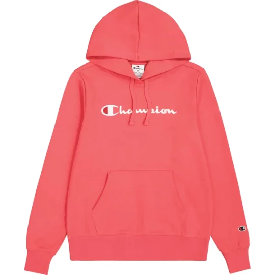 Zdjęcie produktu Bluza damska Lightweight Slim Fit Hoodie Large Logo Champion Różowy