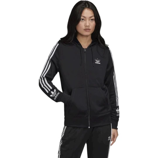 Zdjęcie produktu Bluza damska Lock Up Poly Full Zip Adidas Granatowy