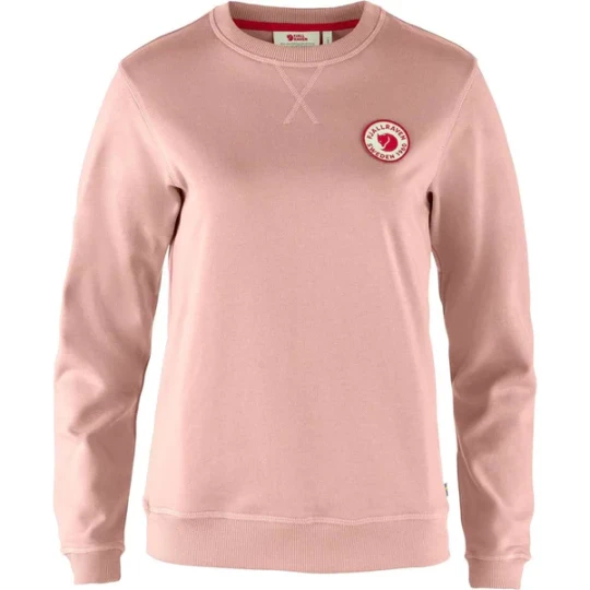 Zdjęcie produktu Bluza damska Logo Badge Sweater Fjallraven Fjällräven Różowy