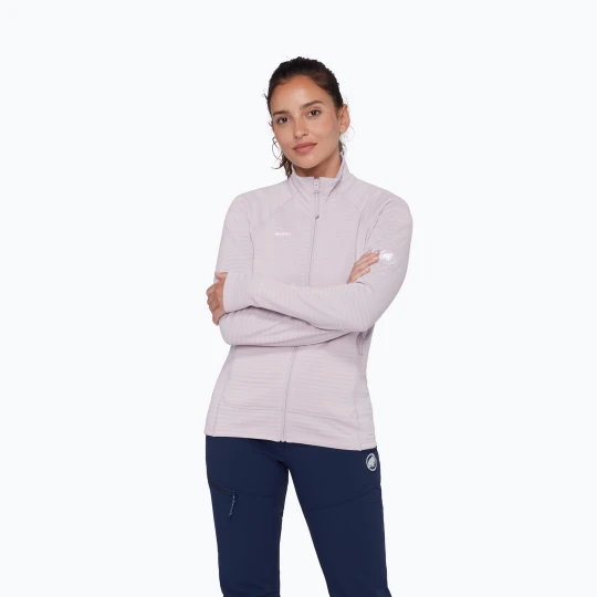 Zdjęcie produktu Bluza damska Mammut Taiss ML alpine calamint Różowy