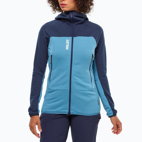 Zdjęcie produktu Bluza damska Millet Fusion Grid Hoodie coronet blue/saphir
