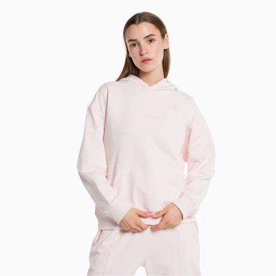 Zdjęcie produktu Bluza damska New Balance Athletics Nature State French Terry Hoodie washed pink