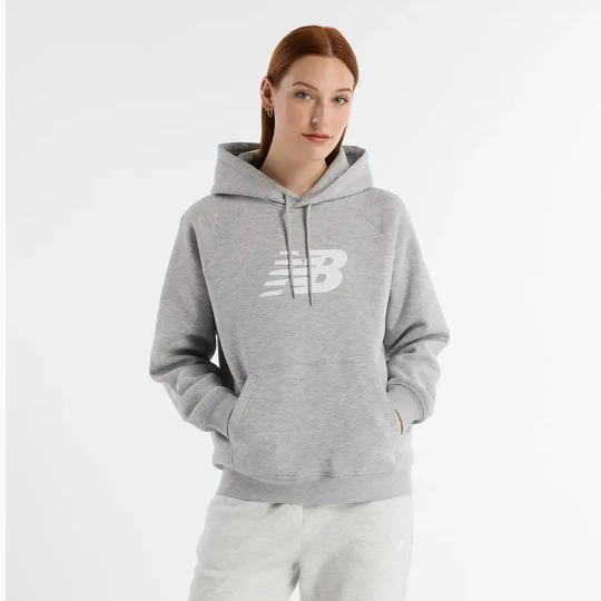 Zdjęcie produktu Bluza damska New Balance Fleece Hoodie athletic grey