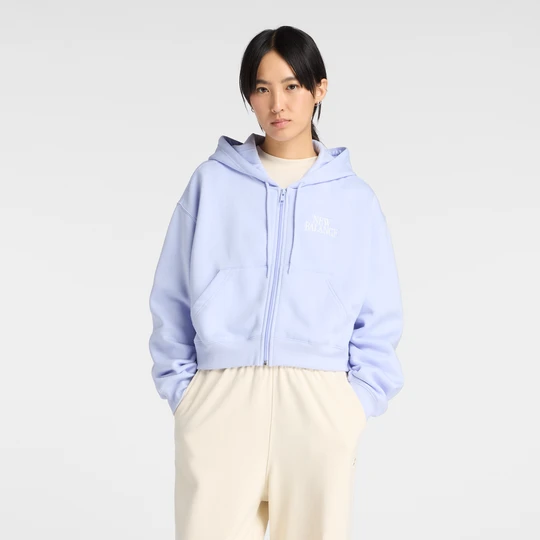 Zdjęcie produktu Bluza damska New Balance WJ61W2EEDYK – fioletowa