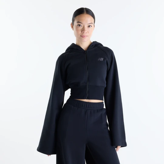 Zdjęcie produktu Bluza damska New Balance WJ62Q0WVBK – czarna
