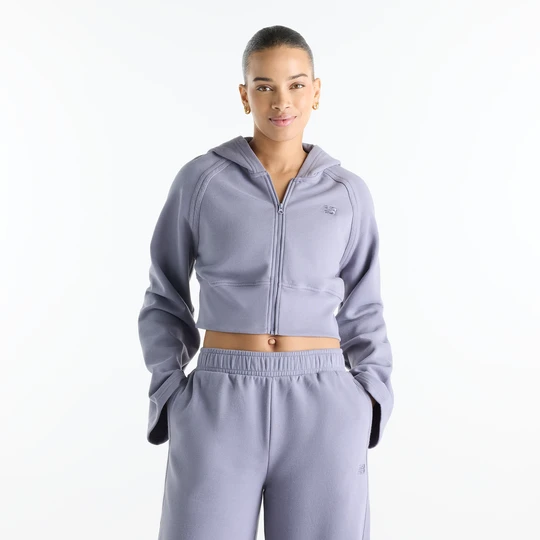 Zdjęcie produktu Bluza damska New Balance WJ62Q0WVOFG – fioletowa