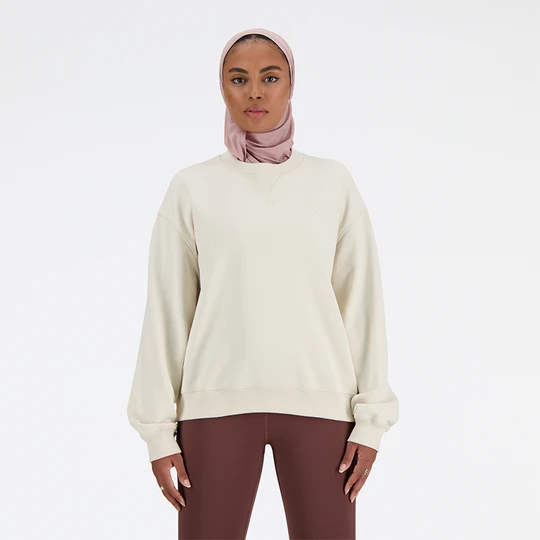 Zdjęcie produktu Bluza damska New Balance WT41500LIN – beżowa