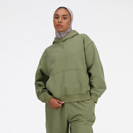 Zdjęcie produktu Bluza damska New Balance WT41537DEK – zielona