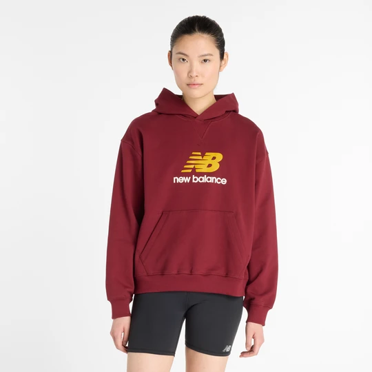 Zdjęcie produktu Bluza damska New Balance WT51501MHB – bordowa
