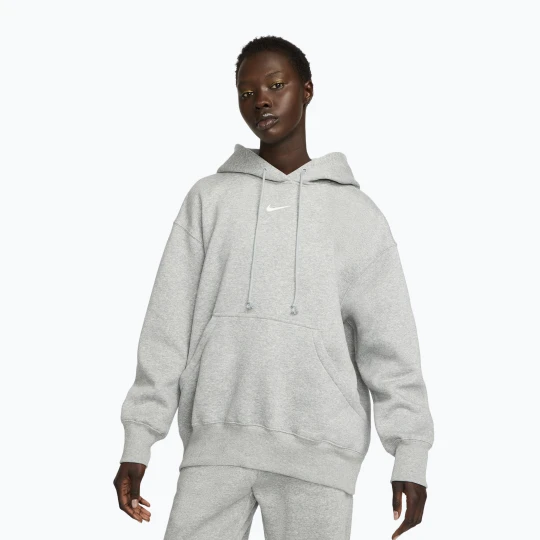 Zdjęcie produktu Bluza damska Nike Sportswear Phoenix Fleece Oversized dark grey heather / sail