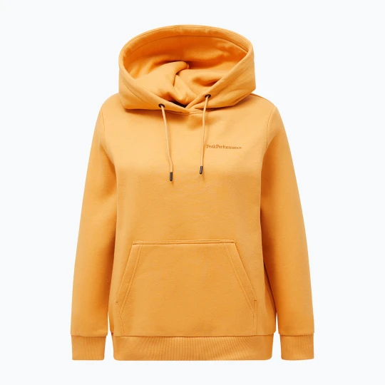 Zdjęcie produktu Bluza damska Peak Performance Original Small Logo Hood desert blow Żółty