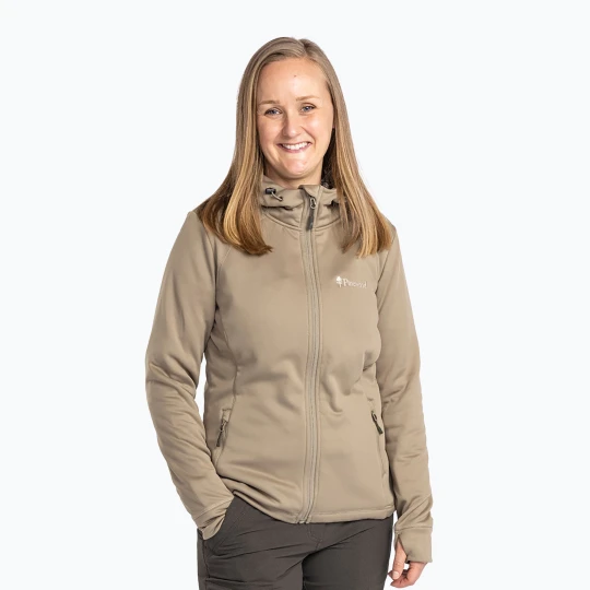 Zdjęcie produktu Bluza damska Pinewood Finnveden Hoodie mid khaki Zielony