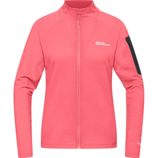 Zdjęcie produktu Bluza damska Prelight Fz Jack Wolfskin Różowy