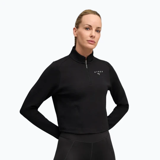 Zdjęcie produktu Bluza damska PUMA x HYROX Cloudspun 1 / 4 Zip puma black