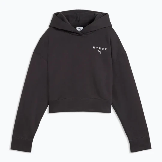 Zdjęcie produktu Bluza damska PUMA x HYROX World Cropped Hoodie black / white