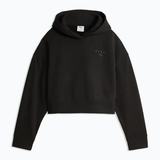 Zdjęcie produktu Bluza damska PUMA x HYROX World Cropped Hoodie puma black