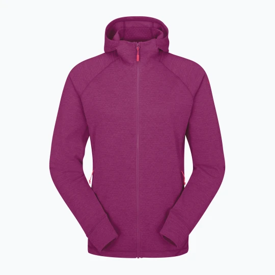 Zdjęcie produktu Bluza damska Rab Nexus Hoody mulberry Fioletowy