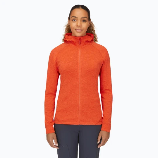 Zdjęcie produktu Bluza damska Rab Nexus Hoody red grapefruit Pomarańczowy