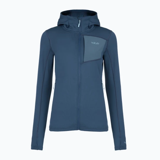 Zdjęcie produktu Bluza damska Rab Superflux Hoody tempest blue