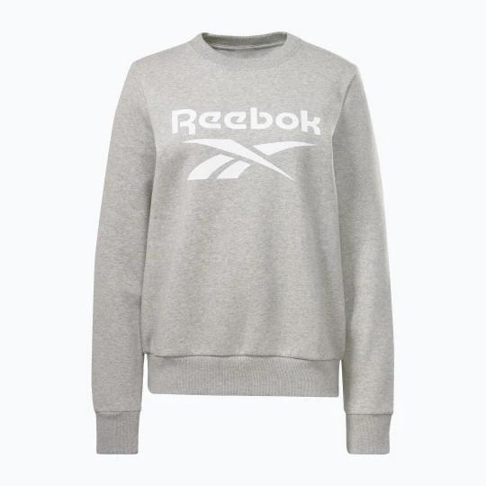 Zdjęcie produktu Bluza damska Reebok Identity Big Logo Fleece Crew medium grey heather