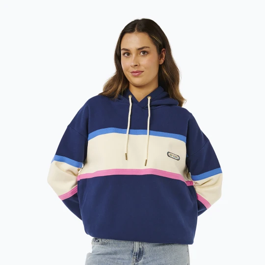 Zdjęcie produktu Bluza damska Rip Curl Surf Side Heritage Hood dark navy Granatowy