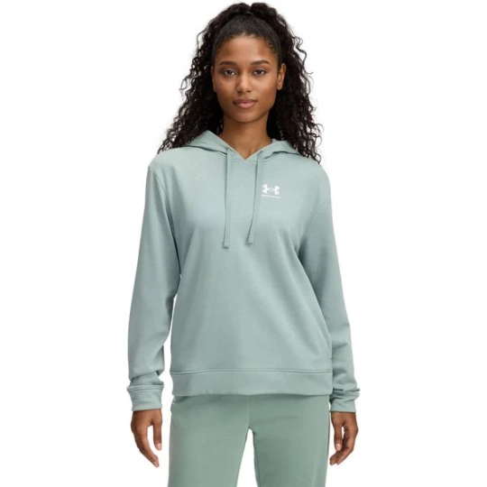 Zdjęcie produktu Bluza damska Rival Terry Hoodie Under Armour Zielony