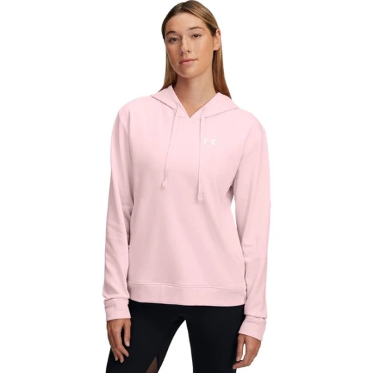 Zdjęcie produktu Bluza damska Rival Terry Hoodie Under Armour Różowy