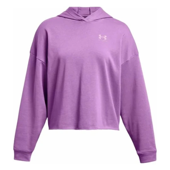 Zdjęcie produktu Bluza damska Rival Terry Hoodie Under Armour Fioletowy