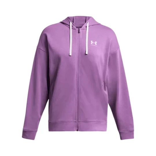 Zdjęcie produktu Bluza damska Rival Terry Under Armour Fioletowy
