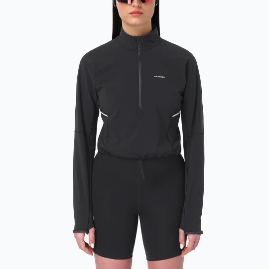 Zdjęcie produktu Bluza damska Salomon Sense Aero Hybrid CP PLVR deep black