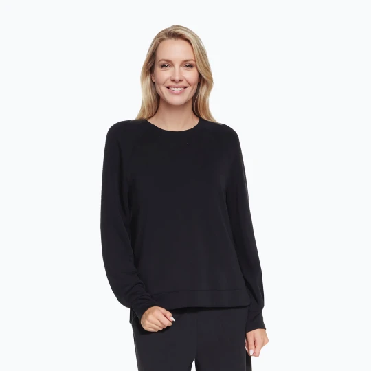 Zdjęcie produktu Bluza damska SKECHERS Cozy Luxe Crewneck black