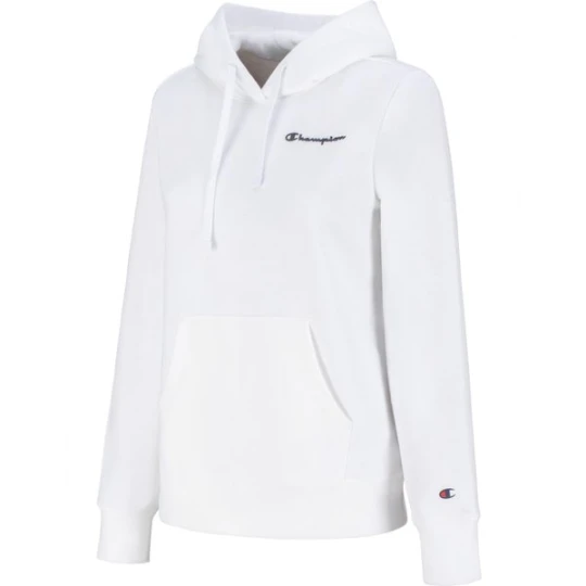Zdjęcie produktu Bluza damska Small Script Logo Cotton Fleece Hoodie Champion Biały