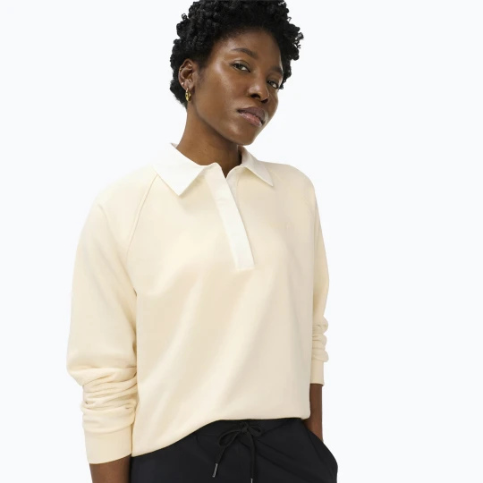 Zdjęcie produktu Bluza damska Sweaty Betty Revive Rugby ecru beige