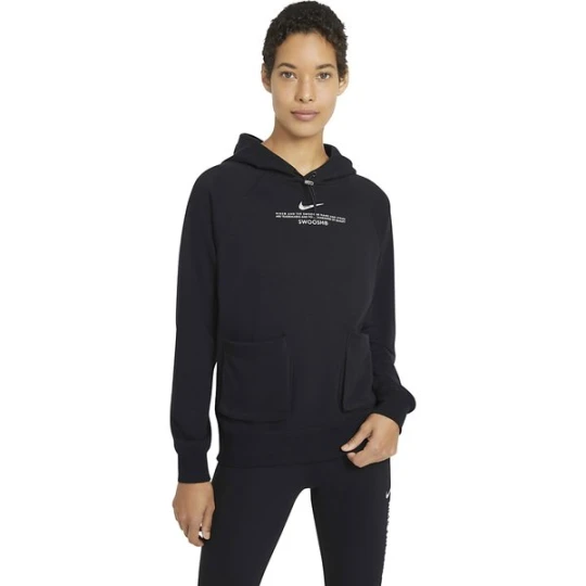 Zdjęcie produktu Bluza damska Swoosh Hoodie Fit Nike Czarny