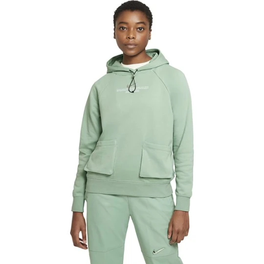 Zdjęcie produktu Bluza damska Swoosh Hoodie Fit Nike Turkusowy