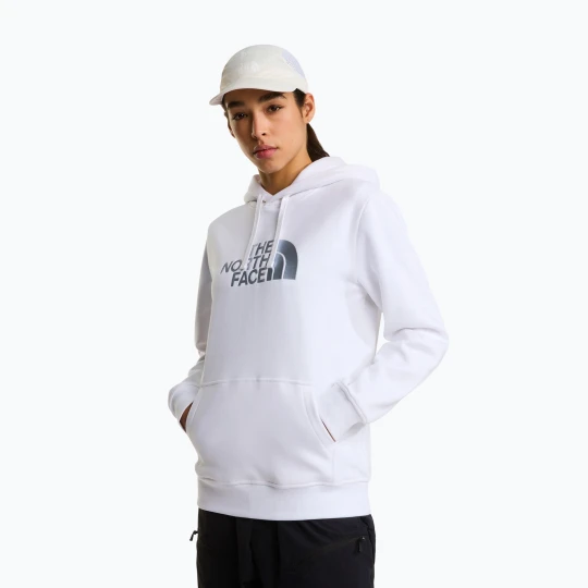 Zdjęcie produktu Bluza damska The North Face Drew Peak Pullover Hoodie white/frost grey