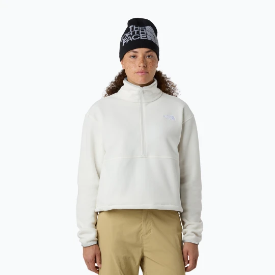 Zdjęcie produktu Bluza damska The North Face Glacier Fleece 1 / 2 Zip Short white dune