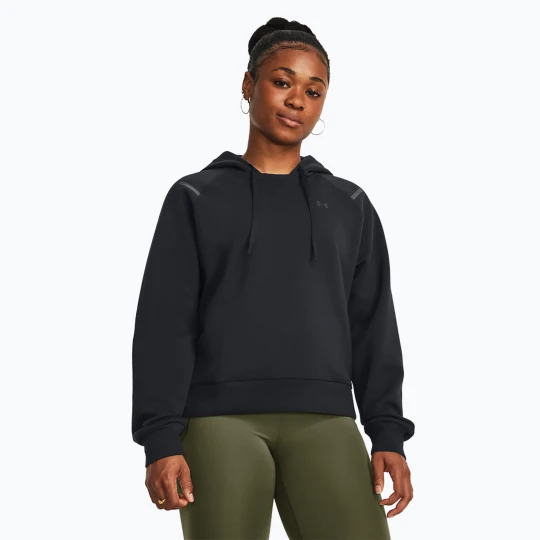 Zdjęcie produktu Bluza damska Under Armour Fleece Hoodie black/black