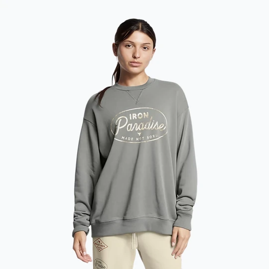 Zdjęcie produktu Bluza damska Under Armour Project Rock HWT Crew clay green / black