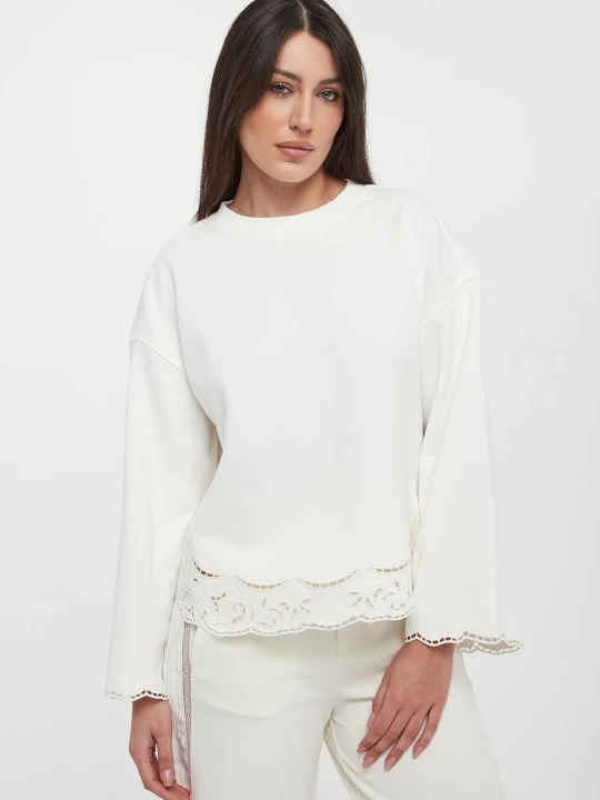 Zdjęcie produktu Bluza damska z haftem TWINSET