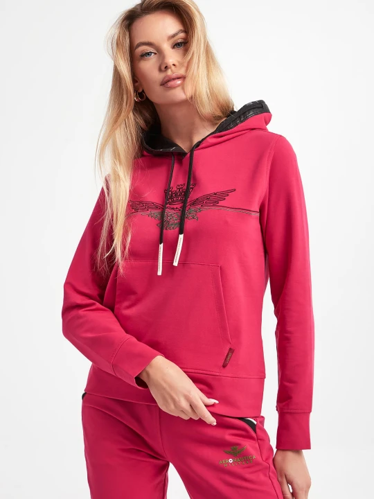 Zdjęcie produktu Bluza damska z kapturem AERONAUTICA MILITARE