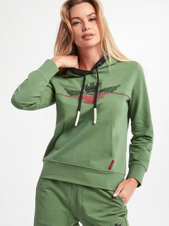 Zdjęcie produktu Bluza damska z kapturem AERONAUTICA MILITARE