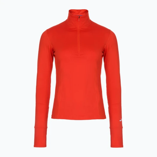 Zdjęcie produktu Bluza do biegania damska Brooks Dash 1 / 2 Zip jamberry Czerwony